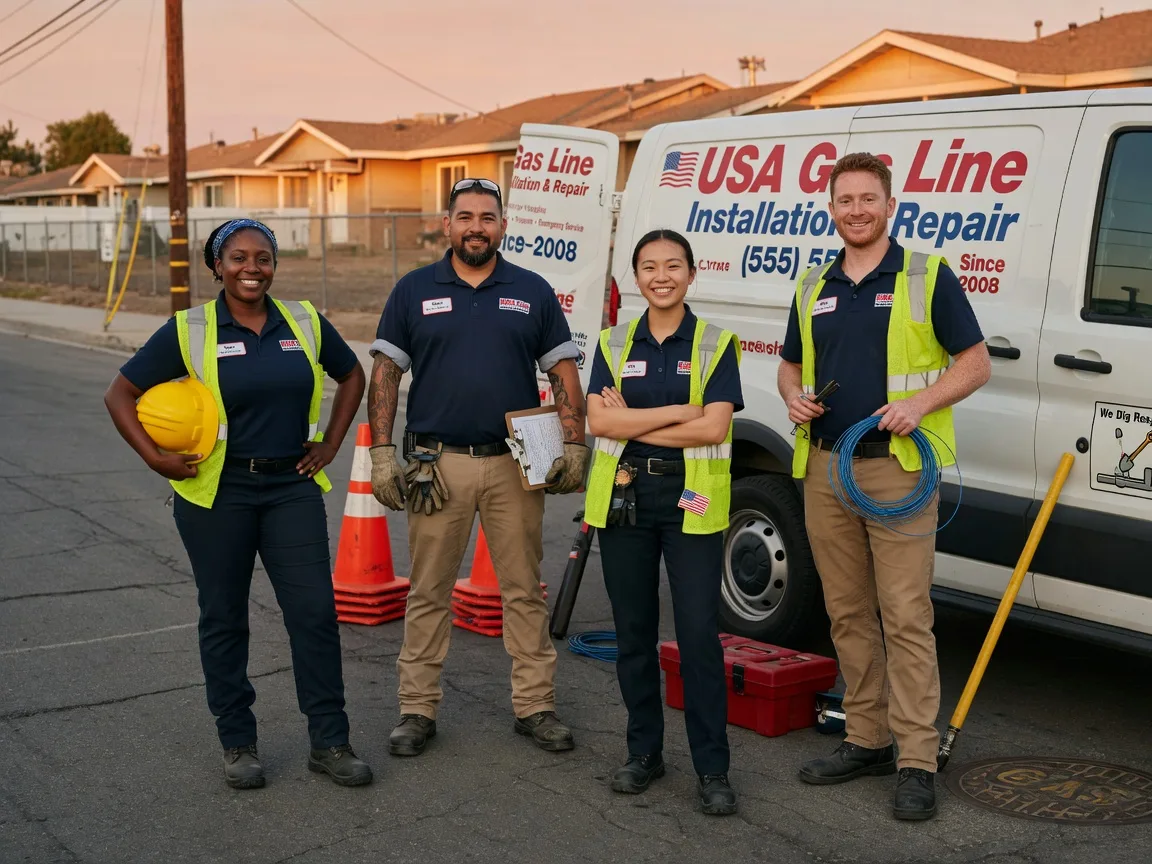 Gas Line Installation company in Edinburgh, IN